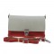 Two Tone Bag Red Cream