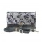 Two Tone Bag Anthracite Flower